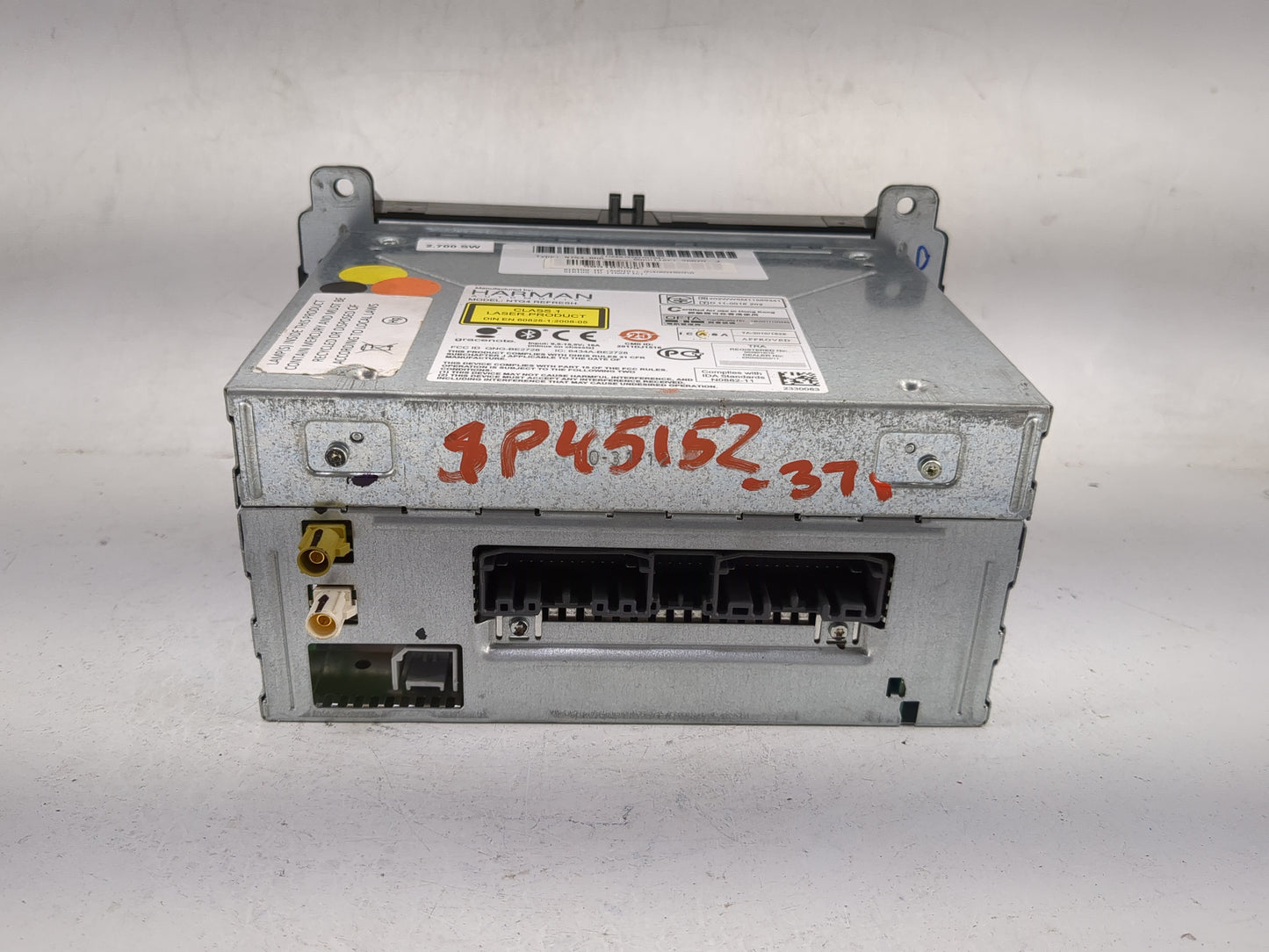 2012 Jeep Grand Cherokee Radio AM FM Cd Player Receiver Replacement P/N:5091659AE T00BE003370164 Fits OEM Used Auto Parts - 