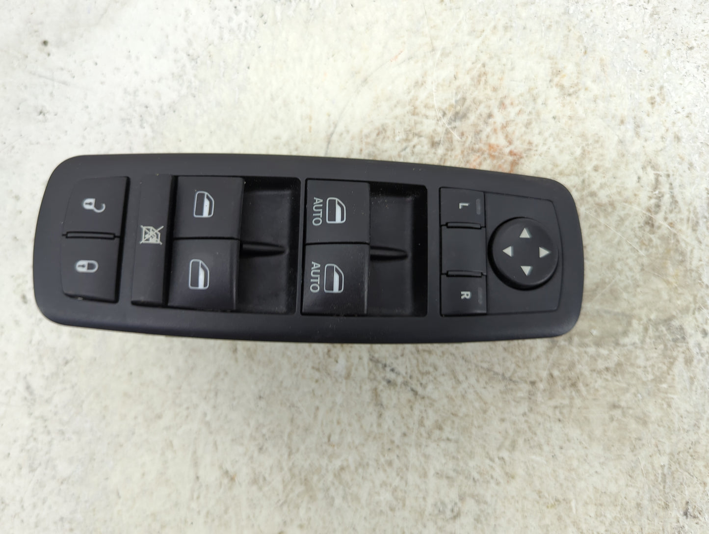 2011-2013 Jeep Grand Cherokee Master Power Window Switch Replacement Driver Side Left P/N:68030823AC 10011145 Fits OEM Used 
