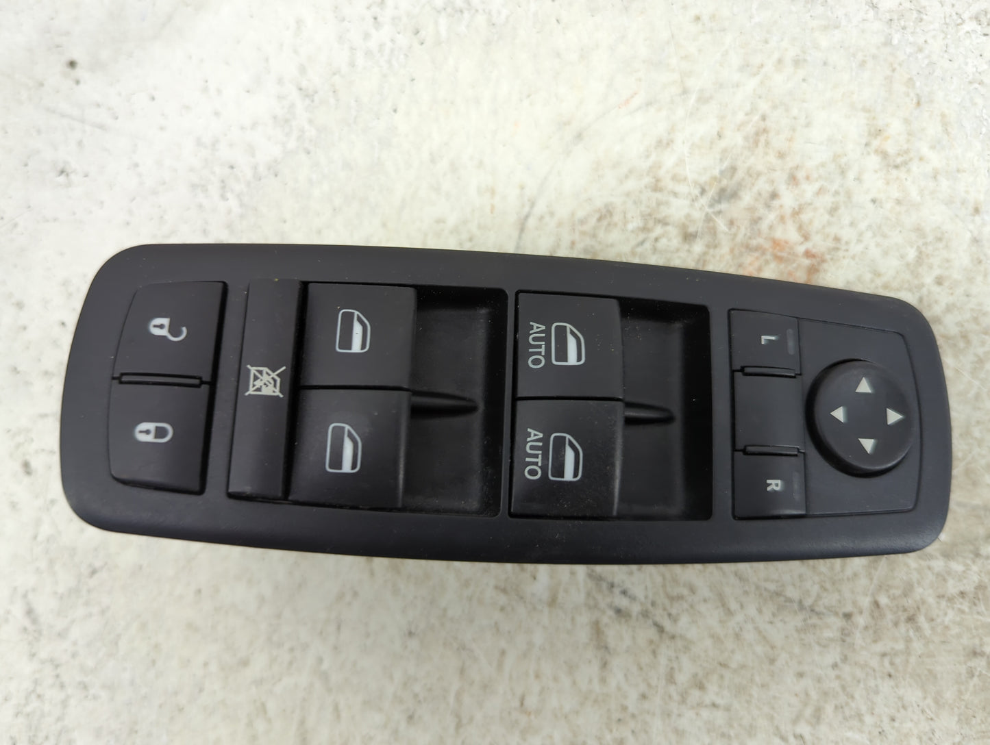 2011-2013 Jeep Grand Cherokee Master Power Window Switch Replacement Driver Side Left P/N:68030823AC 10011145 Fits OEM Used 