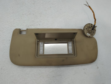 2011-2013 Jeep Grand Cherokee Sun Visor Shade Replacement Passenger Right Mirror Fits OEM Used Auto Parts - Oemusedautoparts