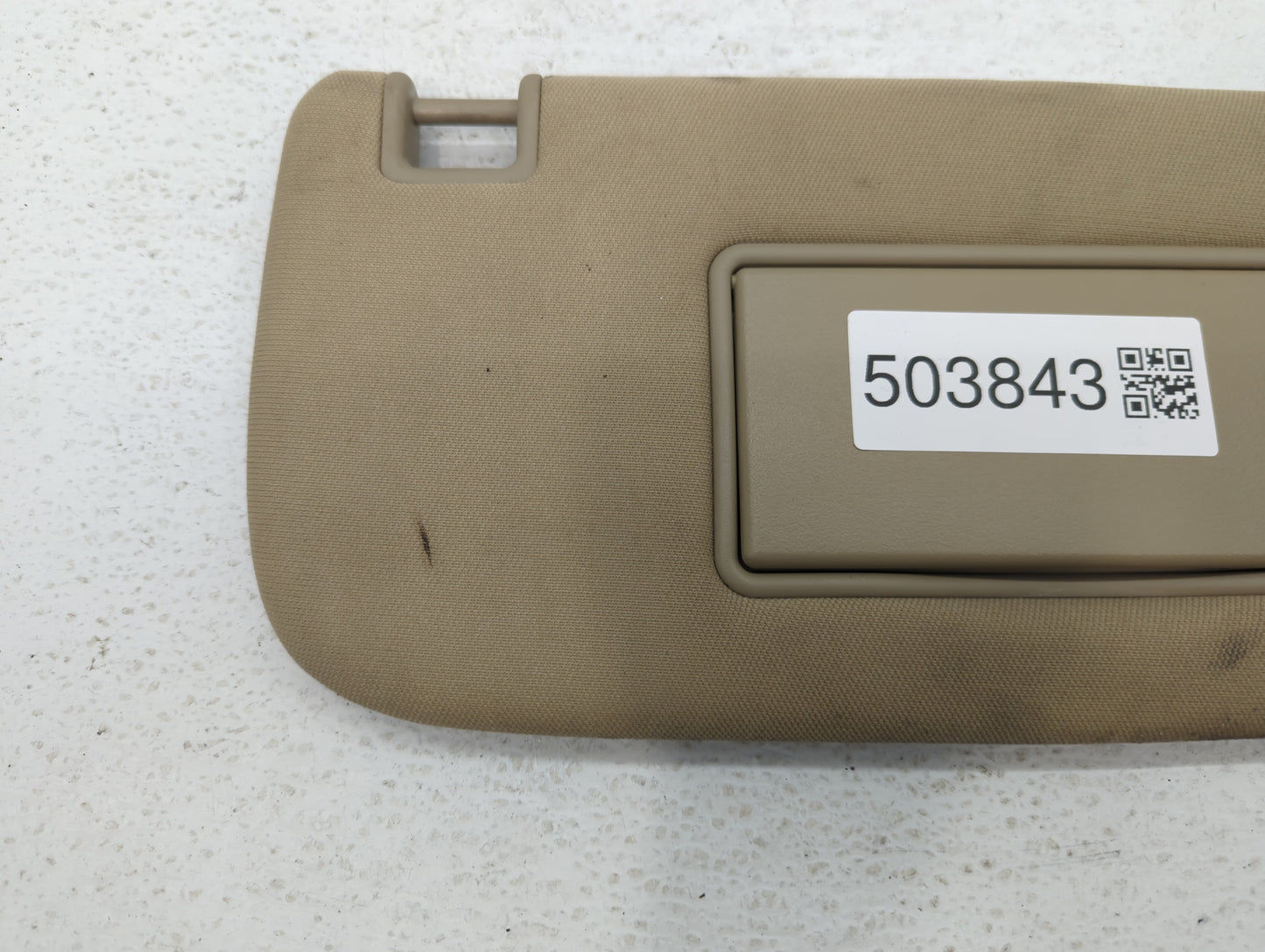 2011-2013 Jeep Grand Cherokee Sun Visor Shade Replacement Passenger Right Mirror Fits OEM Used Auto Parts - Oemusedautoparts