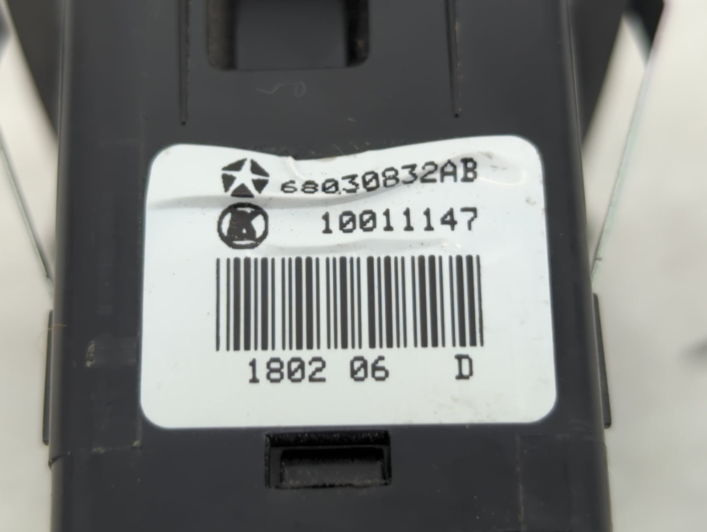 2011-2013 Jeep Grand Cherokee Driver Left Rear Power Window Switch - Oemusedautoparts1.com
