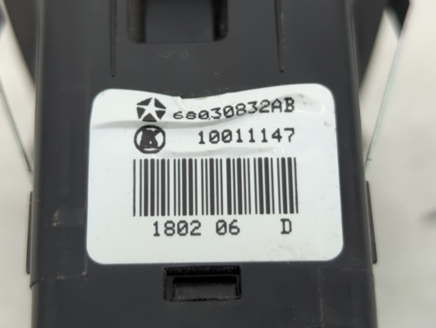 2011-2013 Jeep Grand Cherokee Driver Left Rear Power Window Switch - Oemusedautoparts1.com