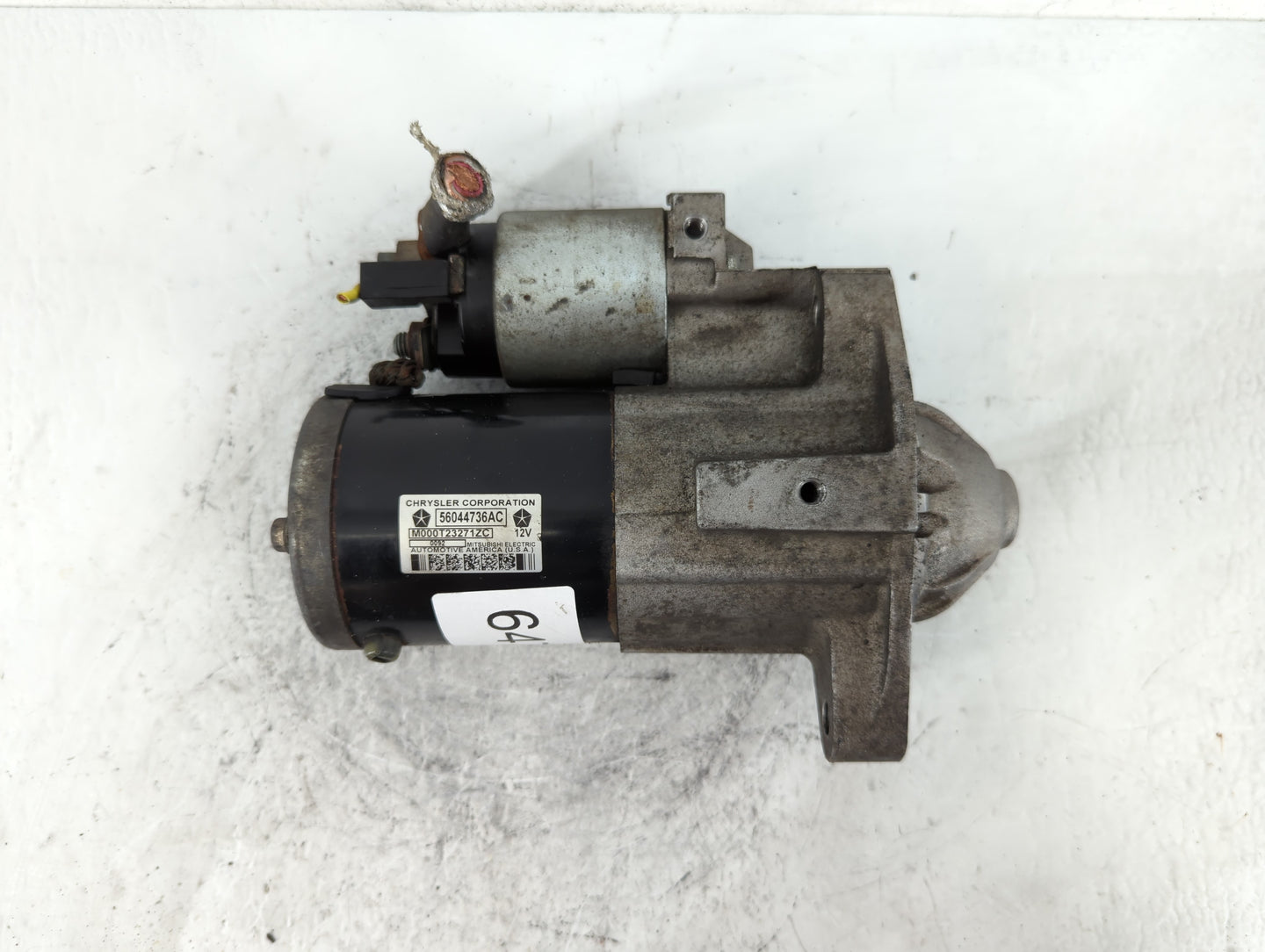 2005-2021 Jeep Grand Cherokee Car Starter Motor Solenoid OEM P/N:M000T2371ZC 56044736AC Fits OEM Used Auto Parts - Oemusedau