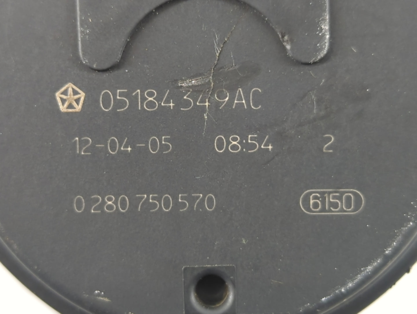 2011-2022 Jeep Grand Cherokee Throttle Body P/N:0 280 750 570 05184349AC Fits OEM Used Auto Parts - Oemusedautoparts1.com