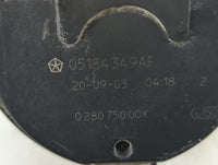 2011-2022 Jeep Grand Cherokee Throttle Body P/N:05184 349AF Fits Fits 2011 2012 2013 2014 2015 2016 2017 2018 2019 2020 2021