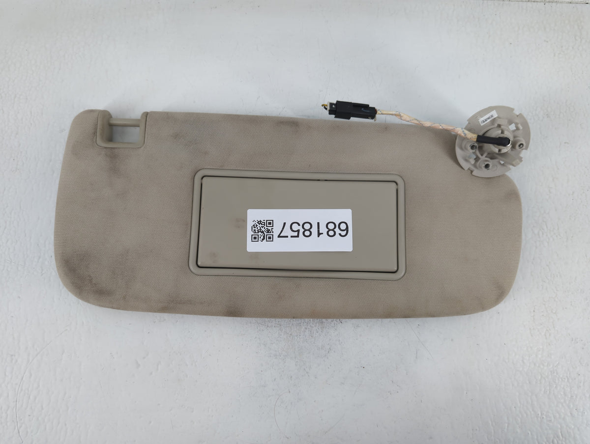 2011-2013 Jeep Grand Cherokee Sun Visor Shade Replacement Passenger Right Mirror Fits OEM Used Auto Parts - Oemusedautoparts