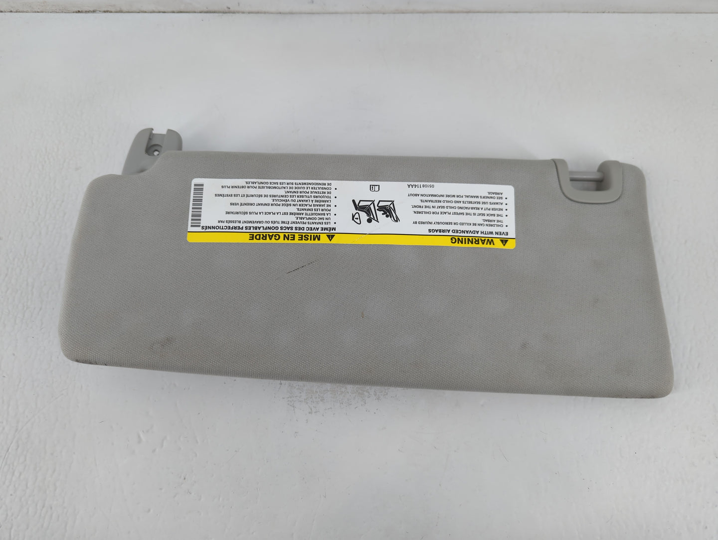 2011-2013 Jeep Grand Cherokee Sun Visor Shade Replacement Passenger Right Mirror Fits OEM Used Auto Parts - Oemusedautoparts