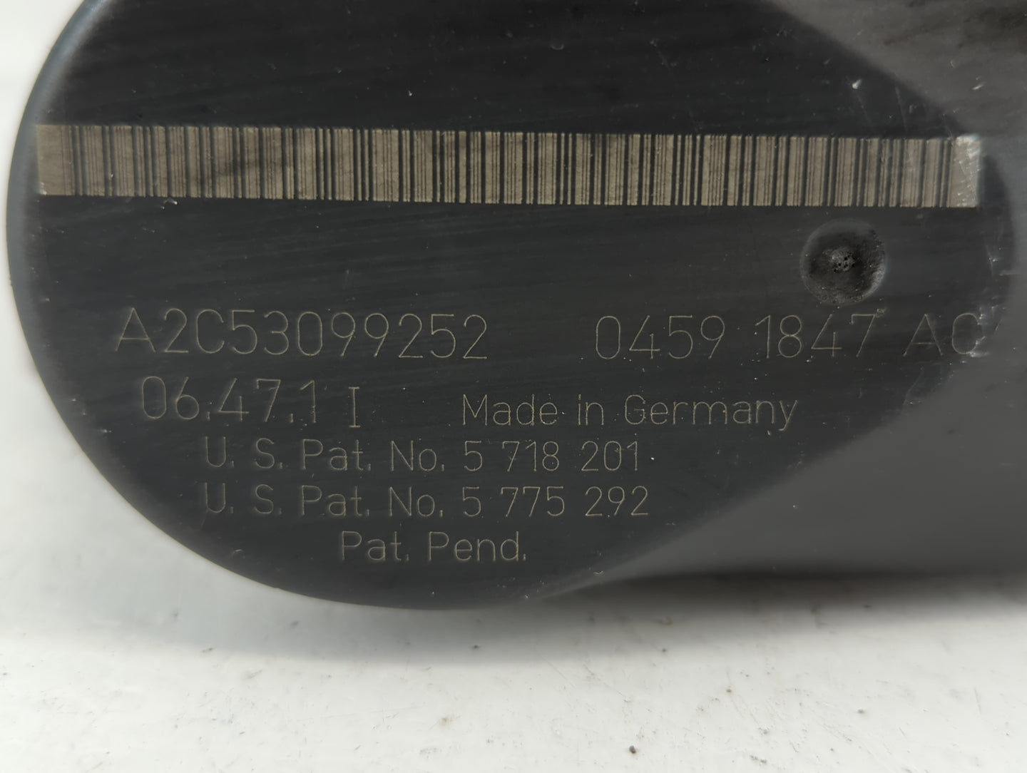 2011-2022 Jeep Grand Cherokee Throttle Body P/N:04591847AC A2C53099252 Fits OEM Used Auto Parts - Oemusedautoparts1.com