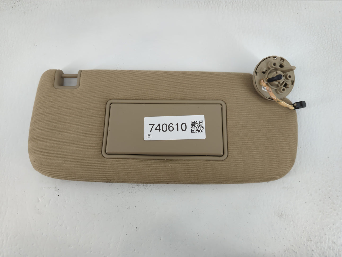2011-2013 Jeep Grand Cherokee Sun Visor Shade Replacement Passenger Right Mirror Fits OEM Used Auto Parts - Oemusedautoparts