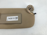 2011-2013 Jeep Grand Cherokee Sun Visor Shade Replacement Passenger Right Mirror Fits OEM Used Auto Parts - Oemusedautoparts