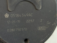 2011-2022 Jeep Grand Cherokee Throttle Body P/N:0 280 750 570 05184349AC Fits OEM Used Auto Parts - Oemusedautoparts1.com