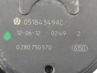 2011-2022 Jeep Grand Cherokee Throttle Body P/N:0 280 750 570 05184349AC Fits OEM Used Auto Parts - Oemusedautoparts1.com
