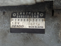 2011-2012 Jeep Grand Cherokee Car Starter Motor Solenoid OEM P/N:0480852AB 428000-7210, 0481852AB Fits Fits 2011 2012 OEM Us