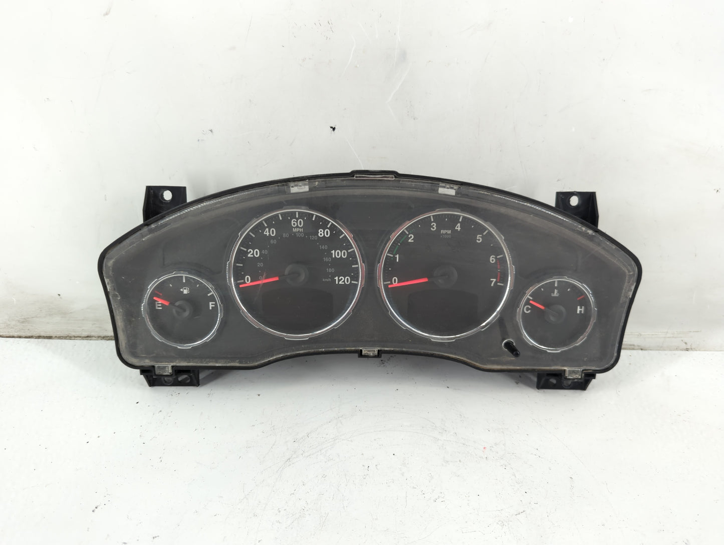 2012 Jeep Liberty Instrument Cluster Speedometer Gauges P/N:P05172921AE Fits OEM Used Auto Parts - Oemusedautoparts1.com