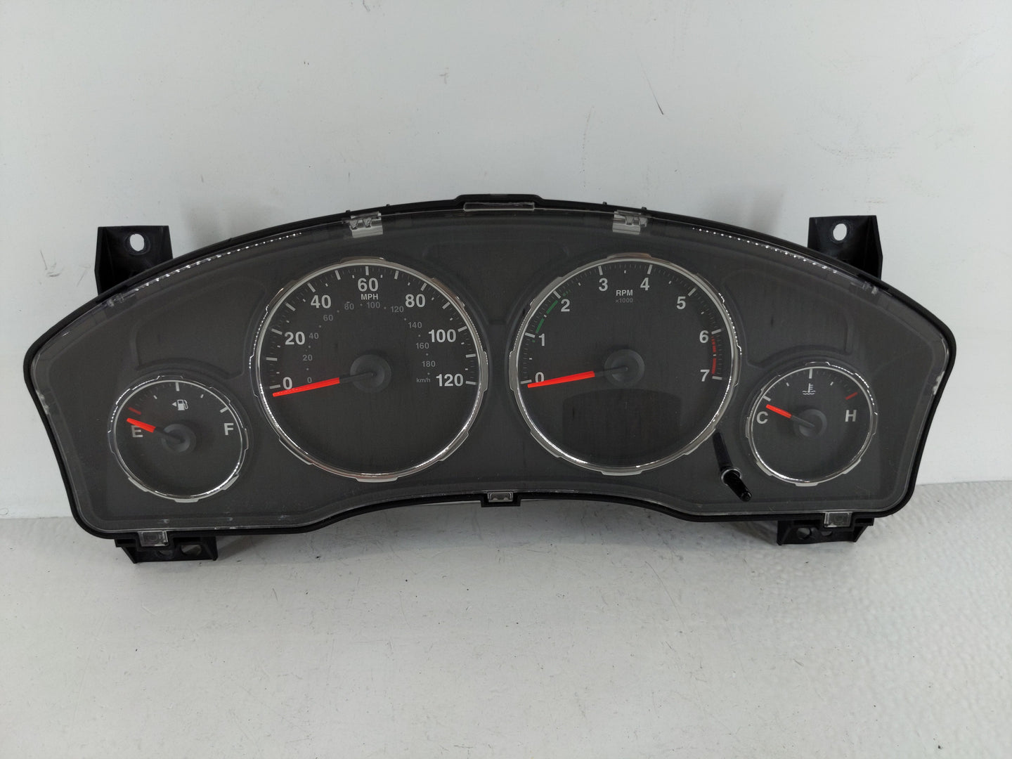 2012 Jeep Liberty Instrument Cluster Speedometer Gauges P/N:P05172920AE Fits OEM Used Auto Parts - Oemusedautoparts1.com