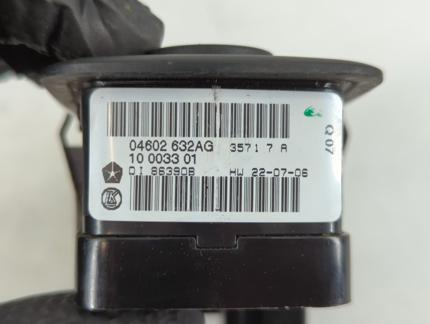 2008-2012 Jeep Liberty Master Power Window Switch Replacement Driver Side Left P/N:04602632AG Fits OEM Used Auto Parts - Oem