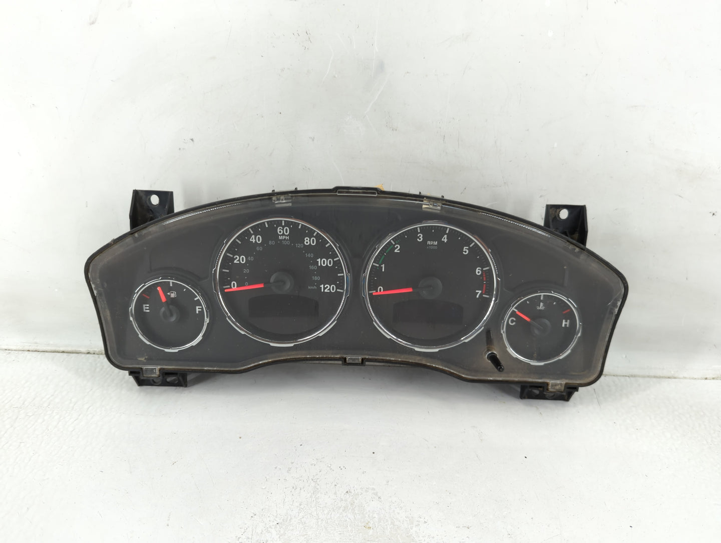 2012 Jeep Liberty Instrument Cluster Speedometer Gauges P/N:P05172921AE Fits OEM Used Auto Parts - Oemusedautoparts1.com