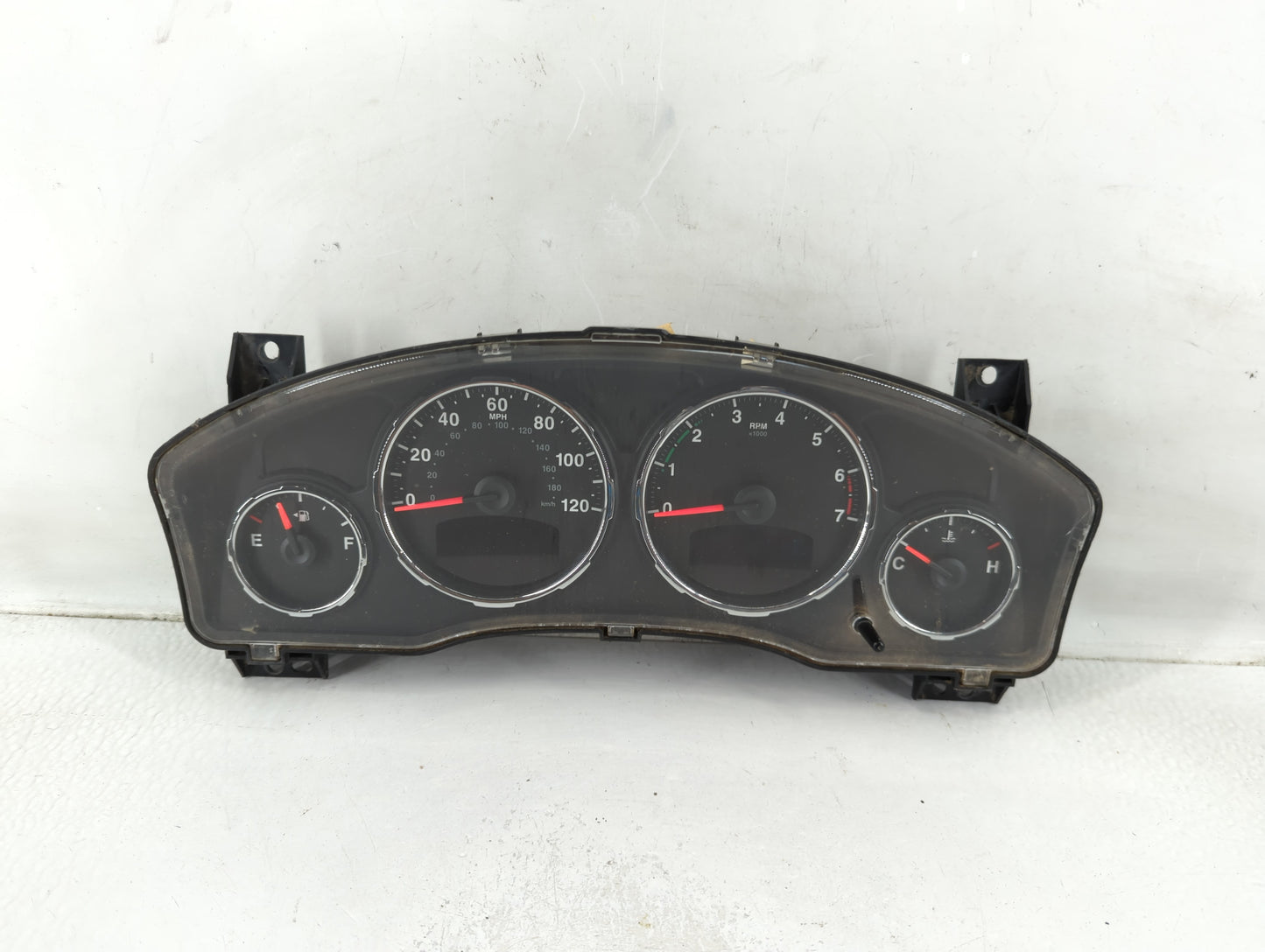 2012 Jeep Liberty Instrument Cluster Speedometer Gauges P/N:P05172921AE Fits OEM Used Auto Parts - Oemusedautoparts1.com