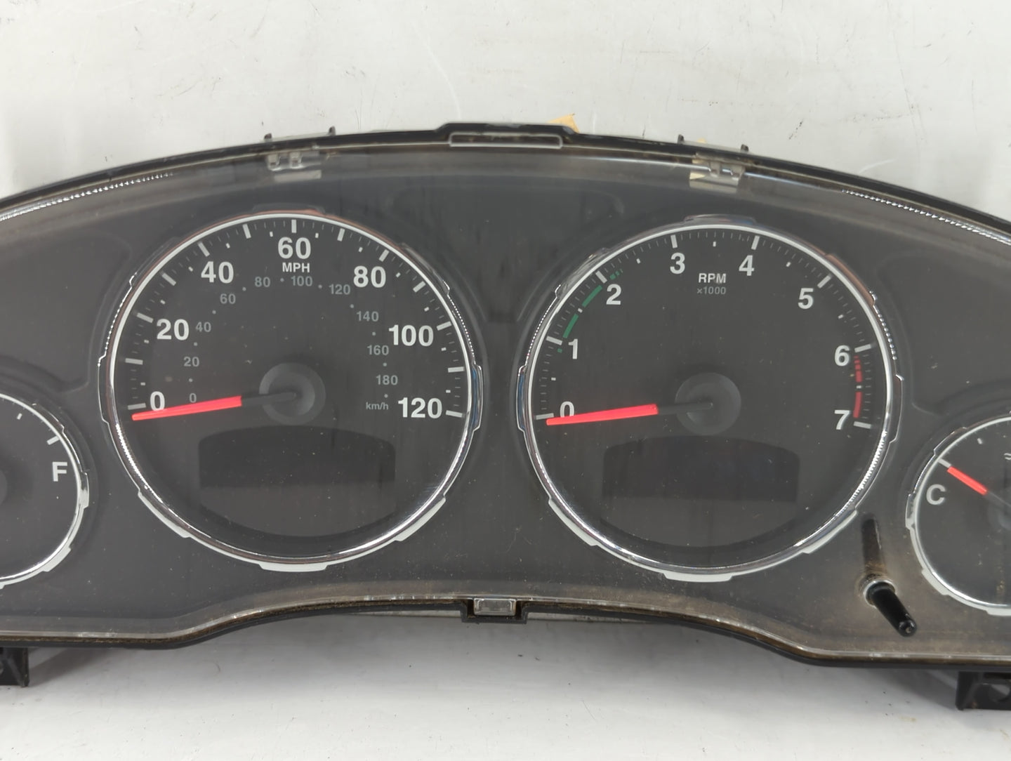 2012 Jeep Liberty Instrument Cluster Speedometer Gauges P/N:P05172921AE Fits OEM Used Auto Parts - Oemusedautoparts1.com