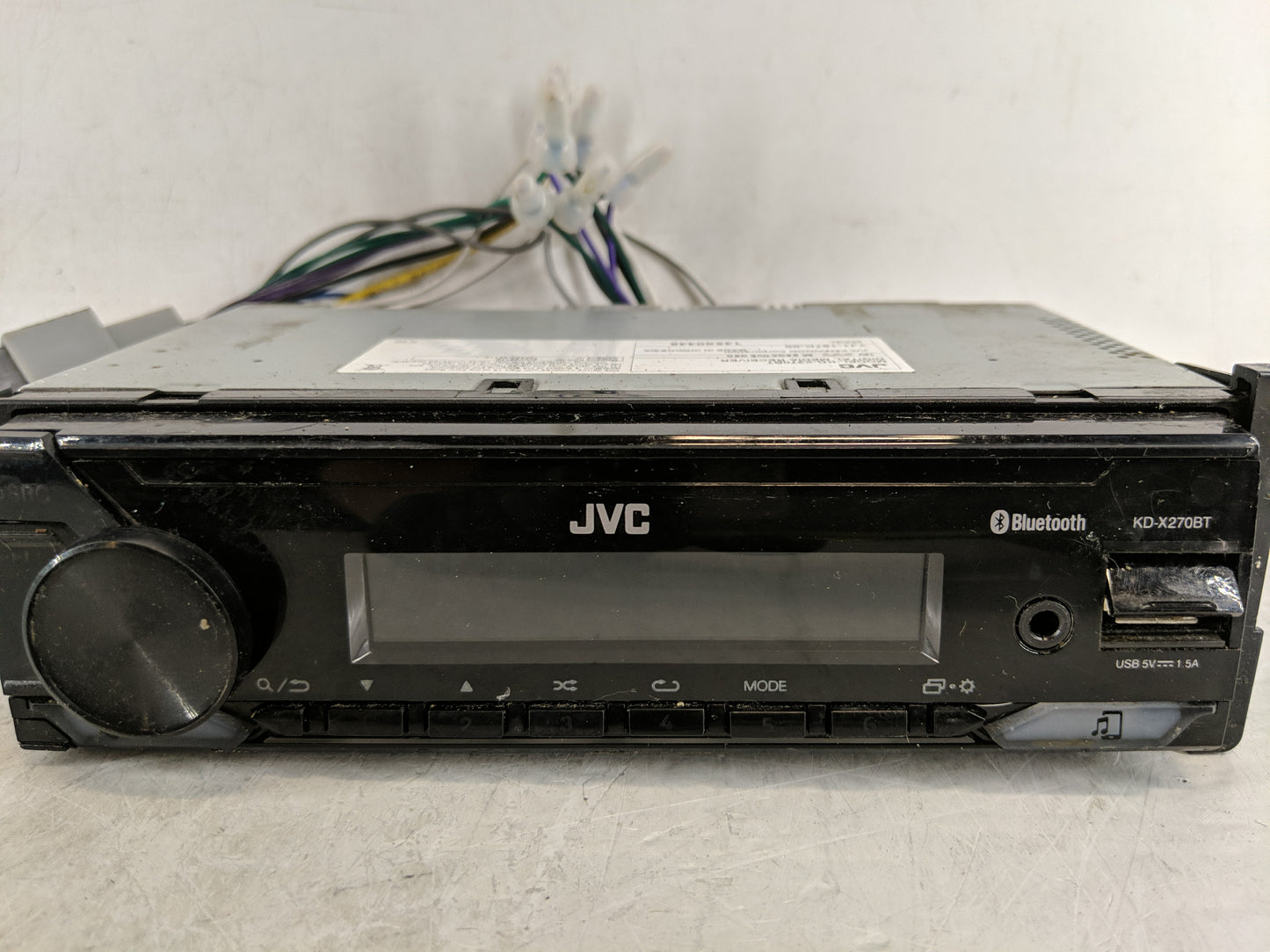 2010-2012 Jeep Liberty Radio AM FM Cd Player Receiver Replacement P/N:YJ1-167K-00 Fits Fits 2009 2010 2011 2012 2013 2014 OE