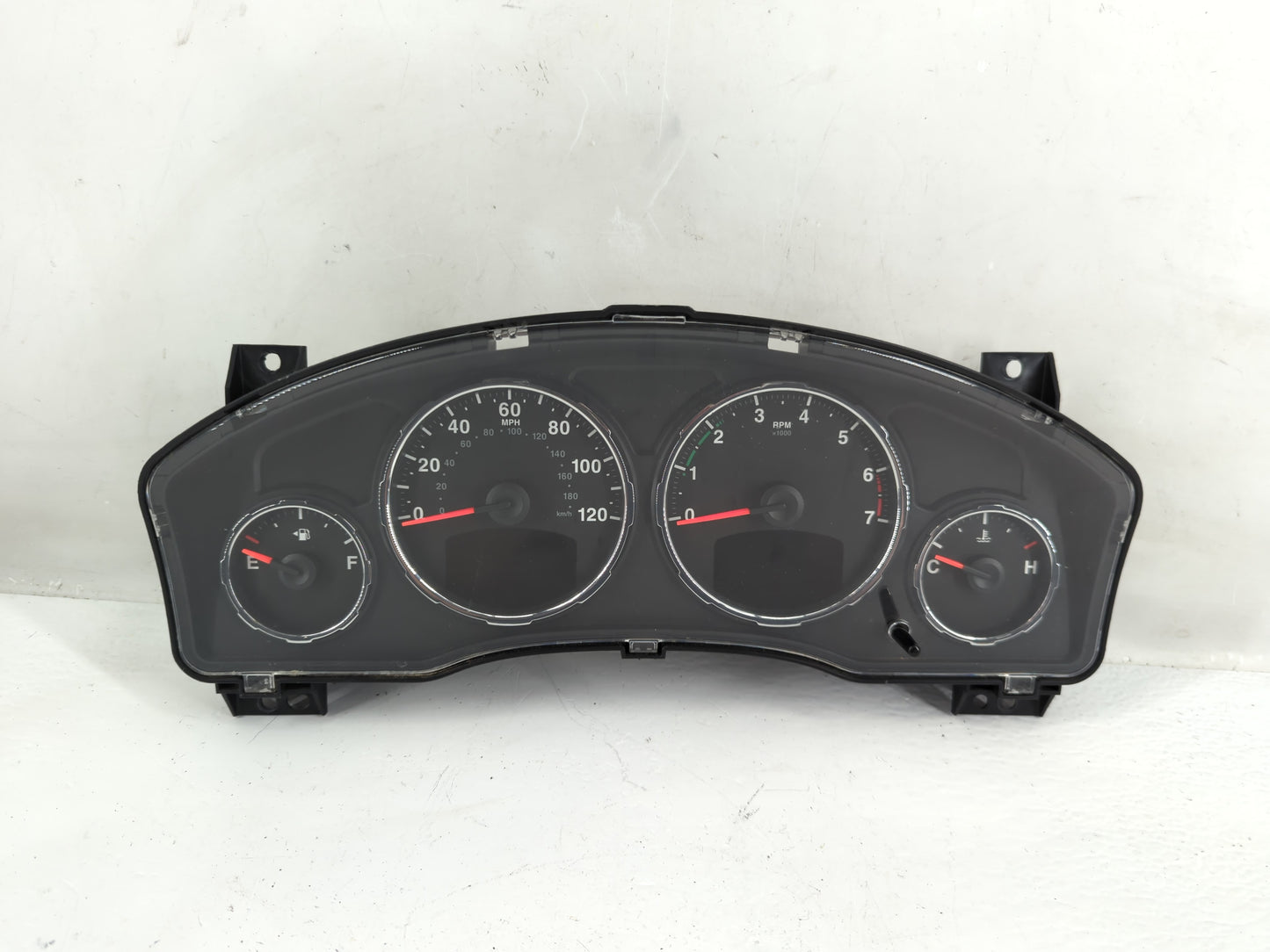 2012 Jeep Liberty Instrument Cluster Speedometer Gauges P/N:P05172921AE Miles: Fits OEM Used Auto Parts - Oemusedautoparts1.