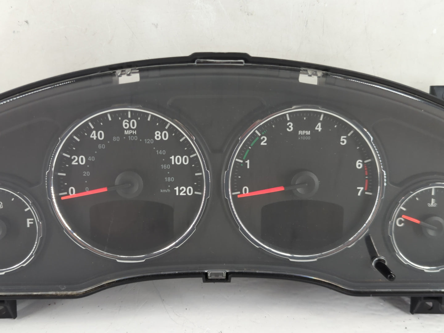 2012 Jeep Liberty Instrument Cluster Speedometer Gauges P/N:P05172921AE Fits OEM Used Auto Parts - Oemusedautoparts1.com
