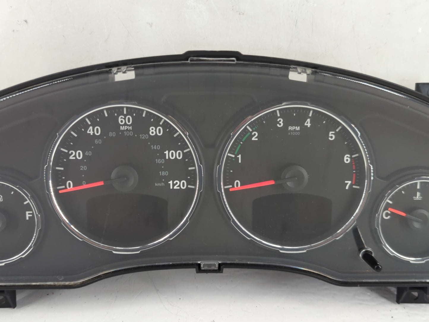2012 Jeep Liberty Instrument Cluster Speedometer Gauges P/N:P05172921AE Miles: Fits OEM Used Auto Parts - Oemusedautoparts1.