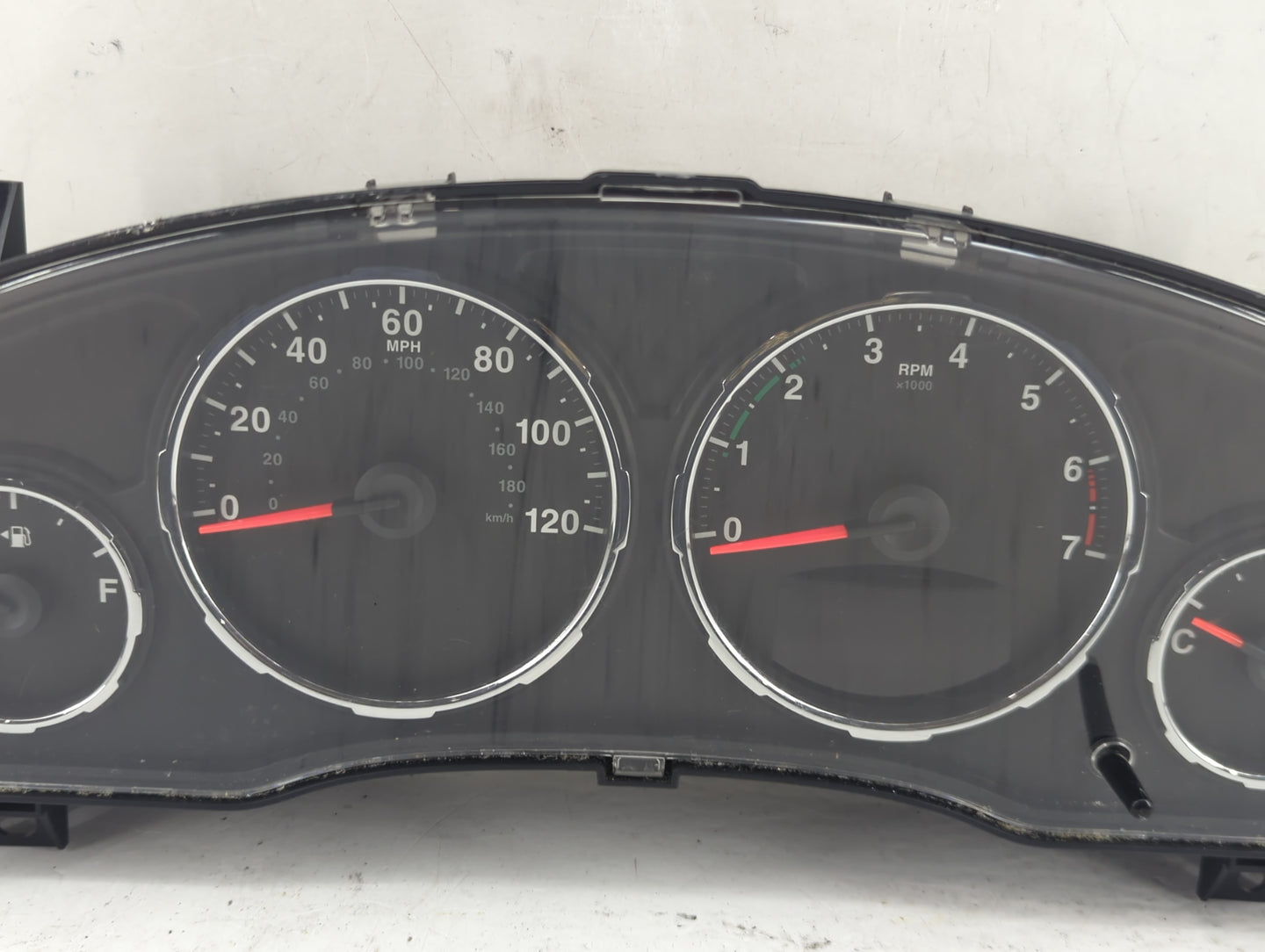2012 Jeep Liberty Instrument Cluster Speedometer Gauges P/N:P05172920AD Fits OEM Used Auto Parts - Oemusedautoparts1.com