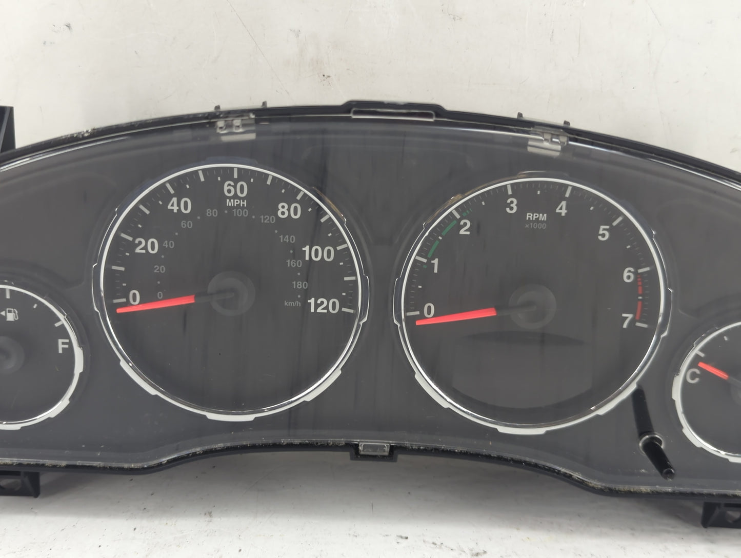2012 Jeep Liberty Instrument Cluster Speedometer Gauges P/N:P05172920AD Fits OEM Used Auto Parts - Oemusedautoparts1.com