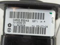 2008-2012 Jeep Liberty Master Power Window Switch Replacement Driver Side Left P/N:04602 632AG Fits OEM Used Auto Parts - Oe