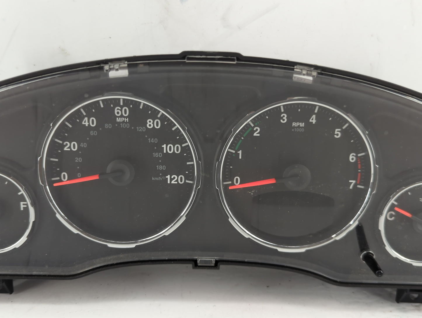 2012 Jeep Liberty Instrument Cluster Speedometer Gauges P/N:05172920AE Fits OEM Used Auto Parts - Oemusedautoparts1.com