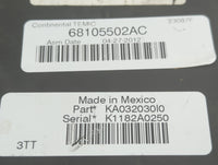 2012-2012 Jeep Liberty Fusebox Fuse Box Relay Module Tipm 68105502ac - Oemusedautoparts1.com