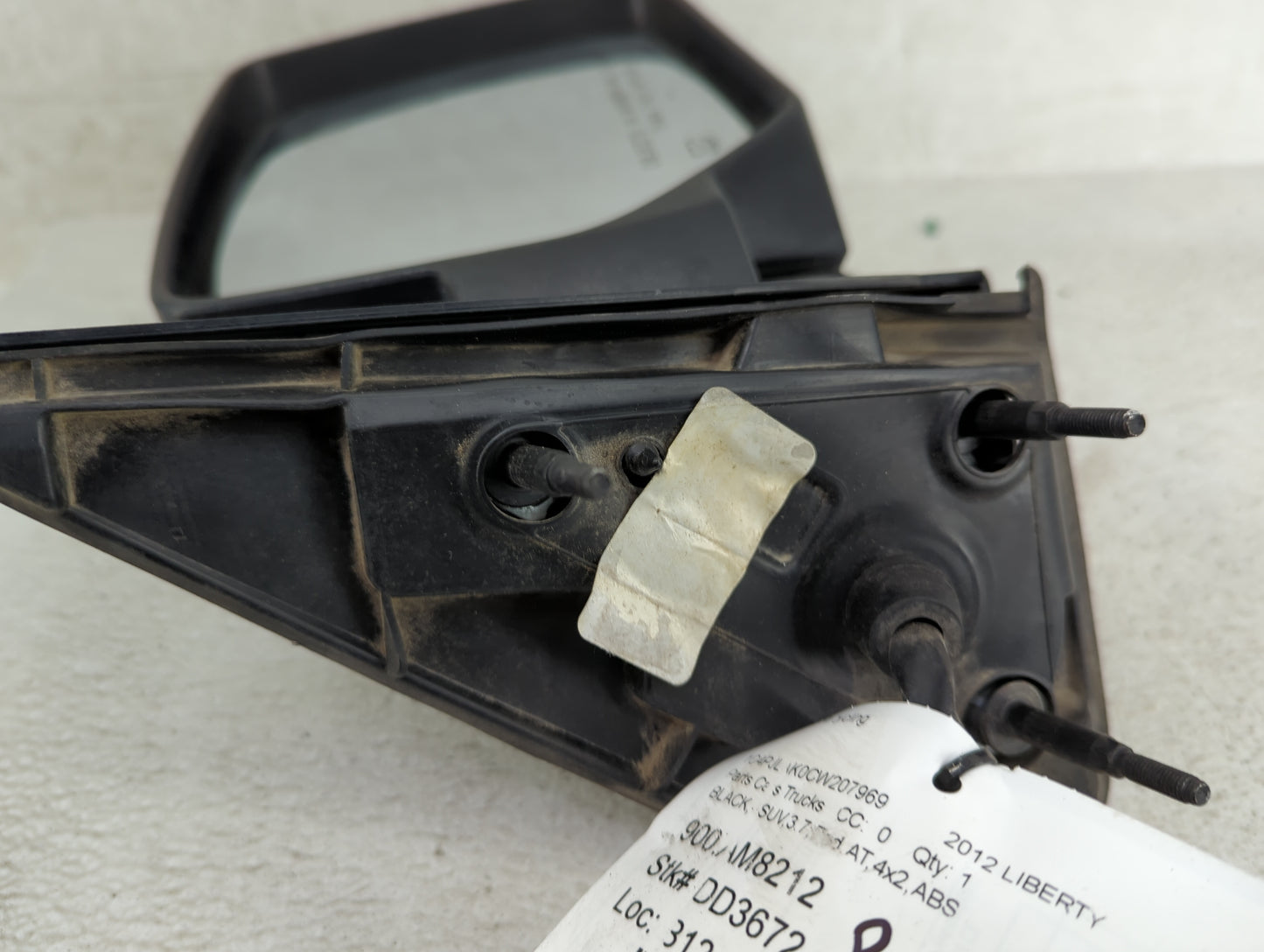 2012 Jeep Liberty Passenger Side View Mirror - Right Door Mirror OEM Used - Oemusedautoparts1.com