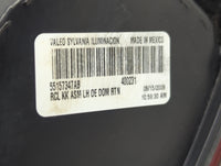 2008-2012 Jeep Liberty Tail Light Assembly Driver Left OEM P/N:55157347AB Fits Fits 2008 2009 2010 2011 2012 OEM Used Auto P