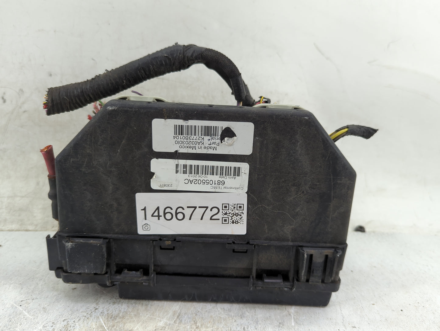 2012-2012 Jeep Liberty Fusebox Fuse Box Relay Module Tipm - Oemusedautoparts1.com