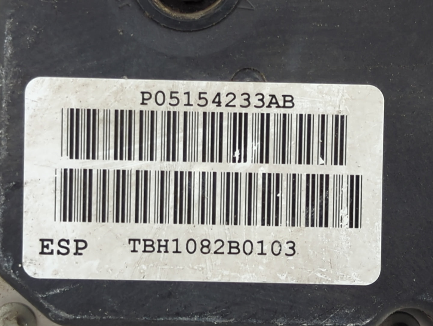 2011 Jeep Liberty ABS Pump Control Module Replacement P/N:P05154233AB TBH1082B0103, 0265950417, 0265236340 Fits OEM Used Aut