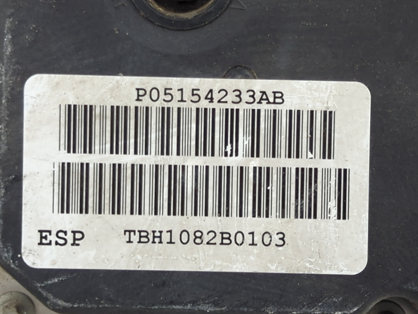 2011 Jeep Liberty ABS Pump Control Module Replacement P/N:P05154233AB TBH1082B0103, 0265950417, 0265236340 Fits OEM Used Aut