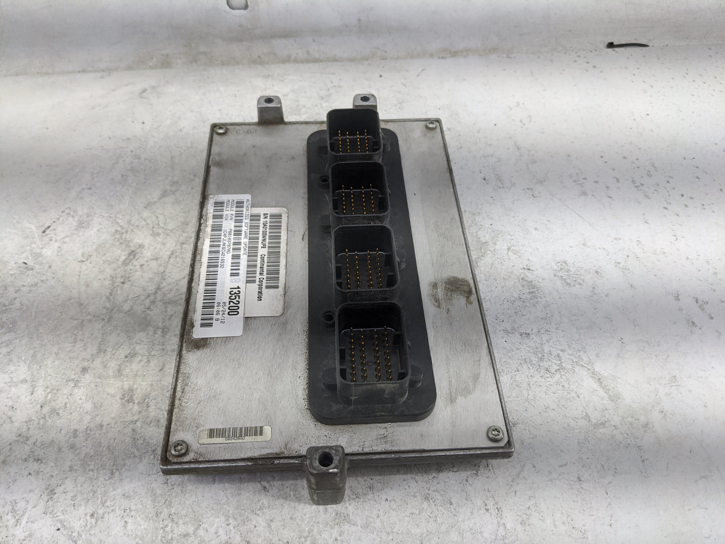 2012 Jeep Liberty PCM Engine Control Computer ECU ECM PCU OEM P/N:P68103707AD Fits OEM Used Auto Parts - Oemusedautoparts1.c
