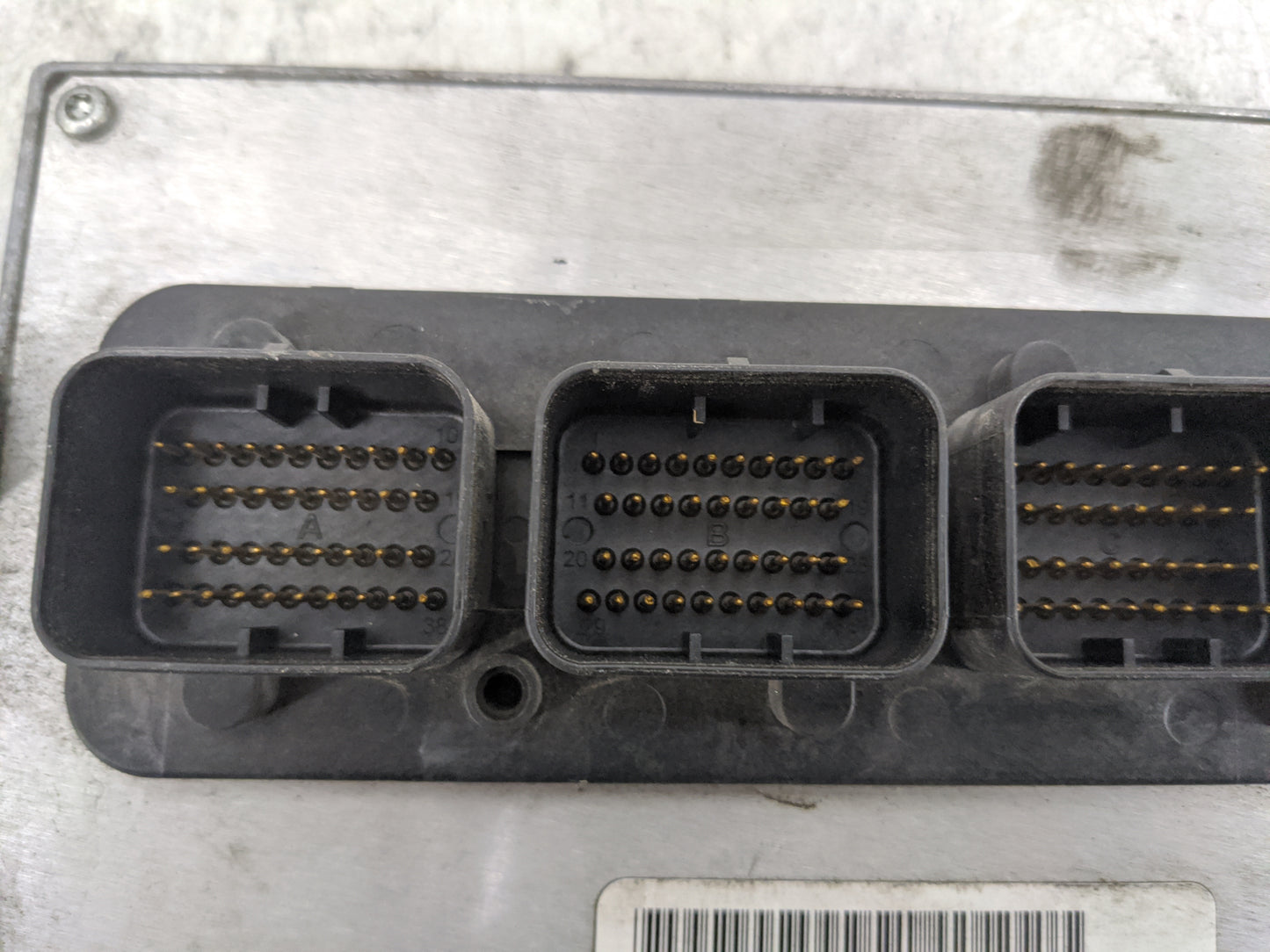 2012 Jeep Liberty PCM Engine Control Computer ECU ECM PCU OEM P/N:P68103707AD Fits OEM Used Auto Parts - Oemusedautoparts1.c