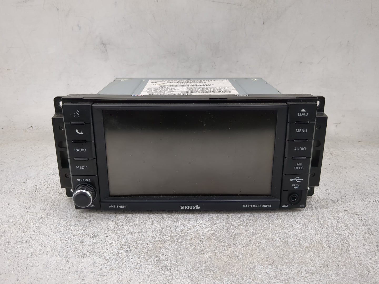 2012 Jeep Liberty Radio AM FM Cd Player Receiver Replacement P/N:P05091186AA Fits OEM Used Auto Parts - Oemusedautoparts1.co