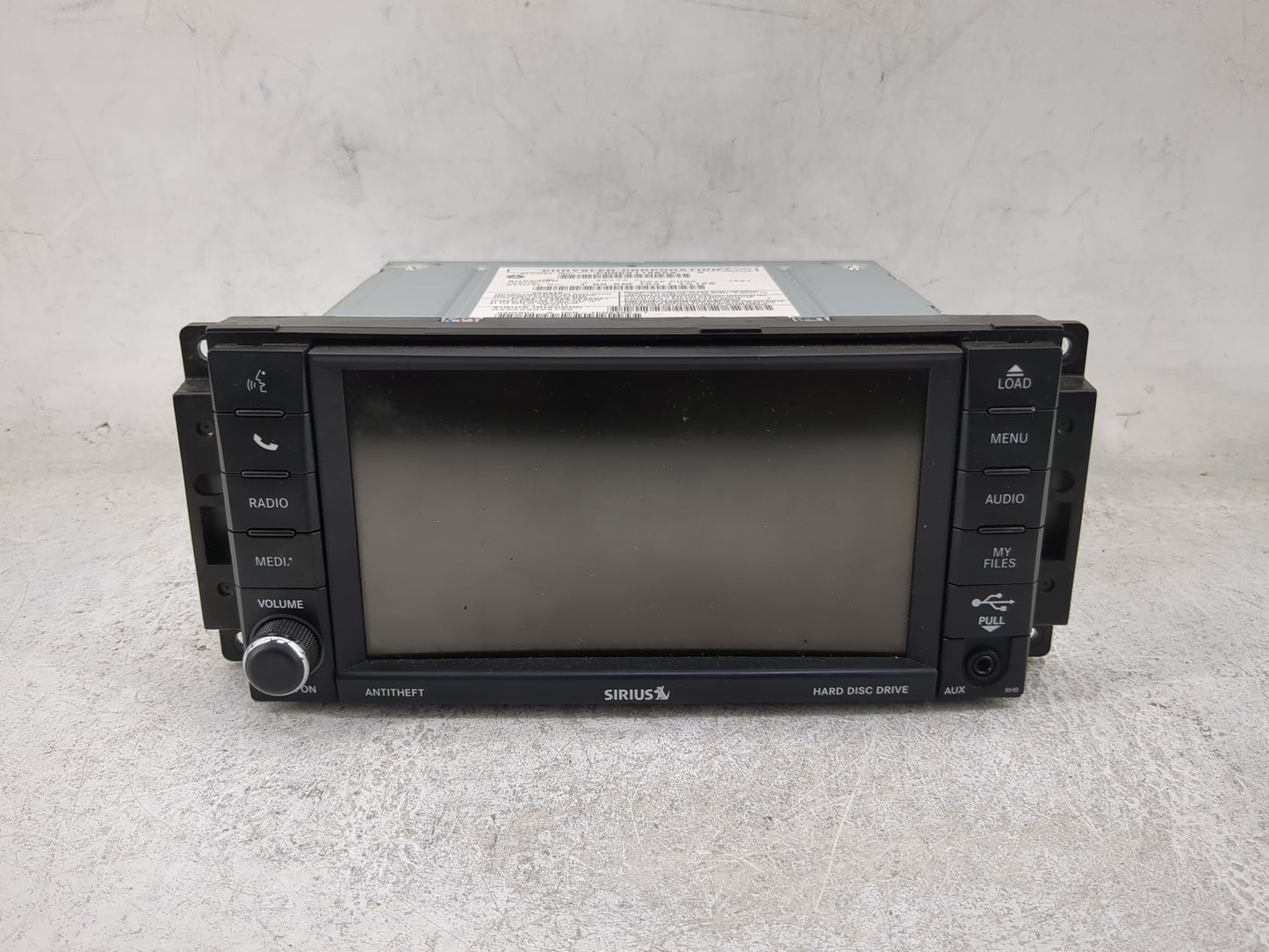 2012 Jeep Liberty Radio AM FM Cd Player Receiver Replacement P/N:P05091186AA Fits OEM Used Auto Parts - Oemusedautoparts1.co