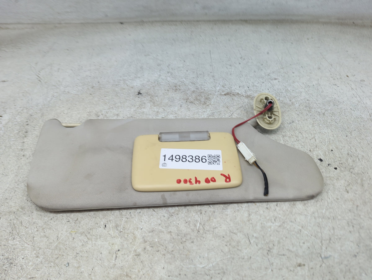 2008-2012 Jeep Liberty Sun Visor Shade Replacement Passenger Right Mirror Fits Fits 2008 2009 2010 2011 2012 OEM Used Auto P