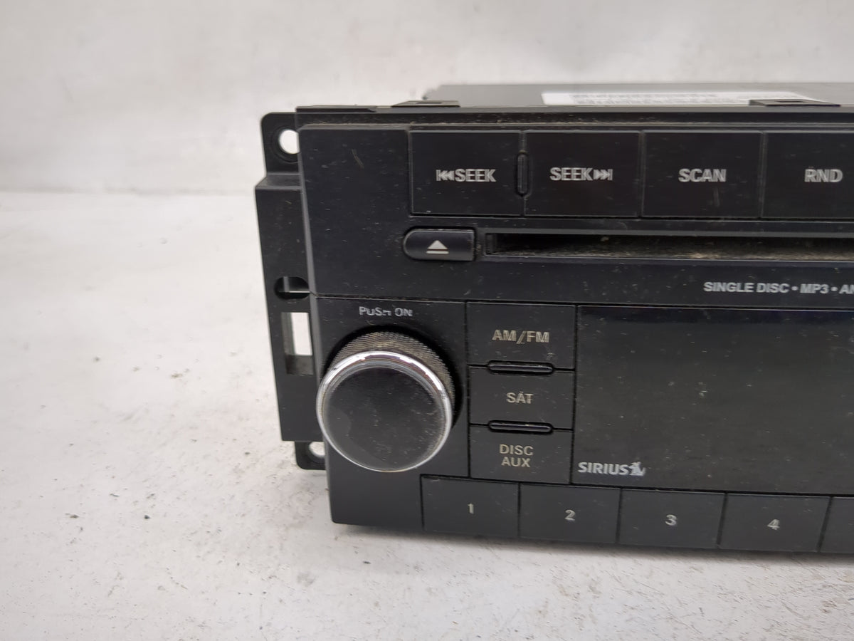 2012 Jeep Liberty Radio AM FM Cd Player Receiver Replacement P/N:P05091164AB Fits Fits 2013 2014 OEM Used Auto Parts - Oemus
