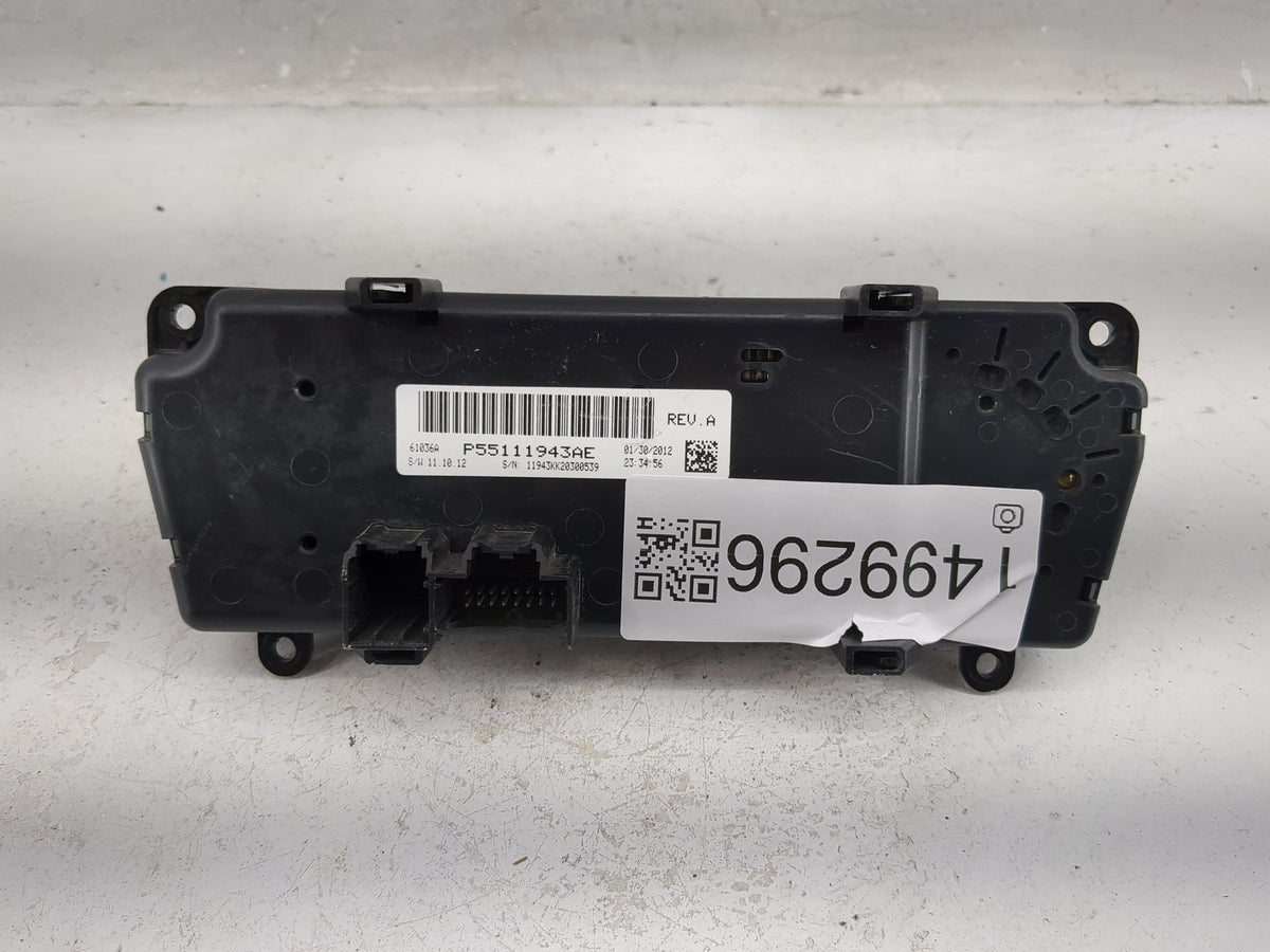 2012 Jeep Liberty Climate Control Module Temperature AC/Heater Replacement P/N:P55111943AE Fits OEM Used Auto Parts - Oemuse