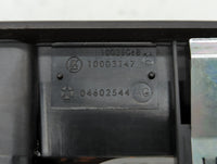 2012 Jeep Liberty Master Power Window Switch Replacement Driver Side Left P/N:04602544 Fits OEM Used Auto Parts - Oemusedaut