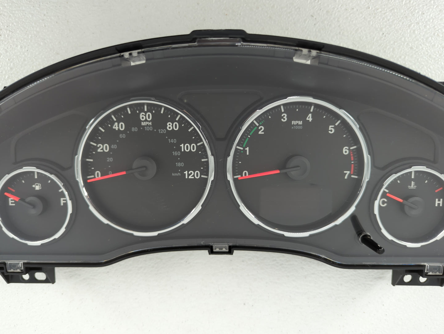 2012 Jeep Liberty Instrument Cluster Speedometer Gauges P/N:P05172920AE Fits OEM Used Auto Parts - Oemusedautoparts1.com