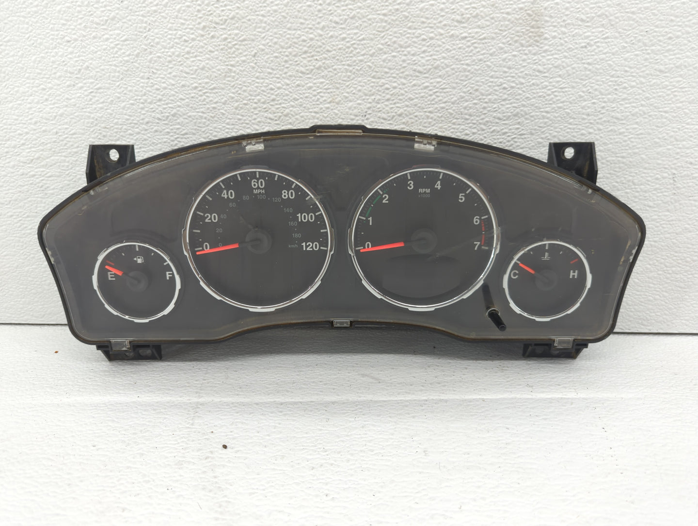 2012 Jeep Liberty Instrument Cluster Speedometer Gauges P/N:P05172920AE Fits OEM Used Auto Parts - Oemusedautoparts1.com