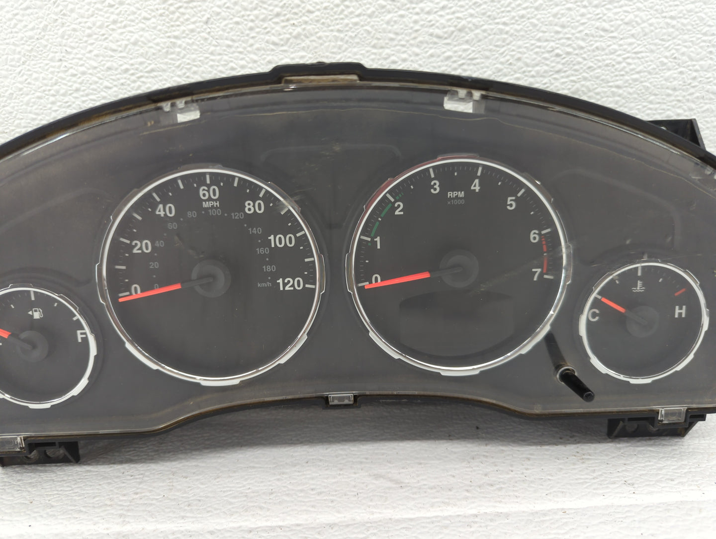 2012 Jeep Liberty Instrument Cluster Speedometer Gauges P/N:P05172920AE Fits OEM Used Auto Parts - Oemusedautoparts1.com