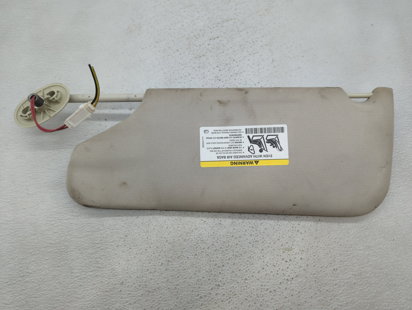 2008-2012 Jeep Liberty Sun Visor Shade Replacement Passenger Right Mirror Fits Fits 2008 2009 2010 2011 2012 OEM Used Auto P